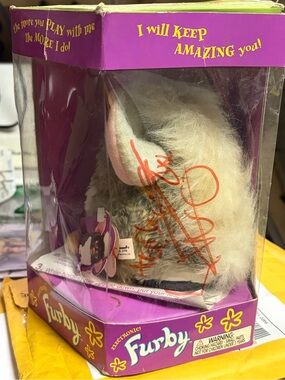 RARE Signed Furby New in Box
